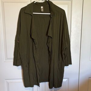 Mahina open front oversize jacket spring business casual